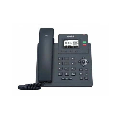 IP-телефон Yealink SIP-T31, 2 аккаунта, GibE, PoE