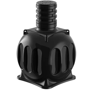 Пластиковый колодец КС-5 c дополнительной горловиной D 580 мм, с крышкой D 560 мм