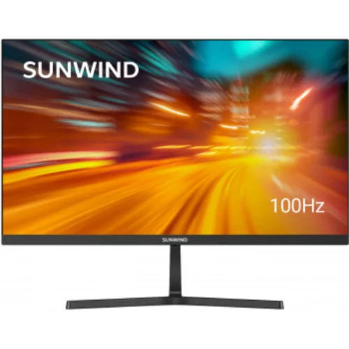 Монитор SunWind 23.8" SM-24FI221 черный IPS LED 5ms 16:9 HDMI M/M матовая 250cd 178гр/178гр 1920x108