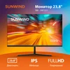 Монитор SunWind 23.8" SM-24FI221 черный IPS LED 5ms 16:9 HDMI M/M матовая 250cd 178гр/178гр 1920x108