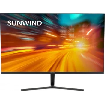 Монитор SunWind 23.8" SM-24FI401 черный IPS LED 1ms 16:9 HDMI матовая 250cd 178гр/178гр 1920x1080 18