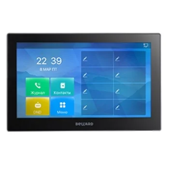 Видеомонитор Beward SM730, SIP-протокол, 7" сенсорный дисплей 1024x600, Wi-Fi, PoE, 12В(DC), ОС Linux