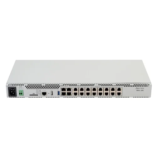 Цифровой шлюз SMG-200 с предустановленным модулем ECSS-10 на 100 SIP-регистраций