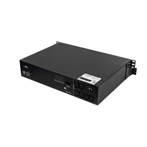 Источник бесперебойного питания Smart-Save SMT Systeme Electric 1000 ВА, монтаж в стойку 2U, 230 В, 6 розеток IEC C13, SmartSlot, AVR, LCD, USB HID