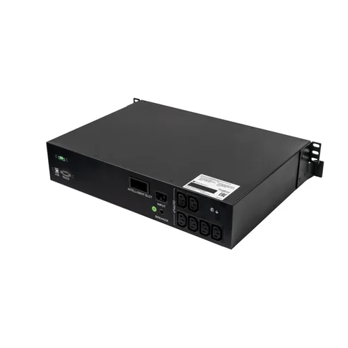 Источник бесперебойного питания Smart-Save SMT Systeme Electric 1000 ВА, монтаж в стойку 2U, 230 В, 6 розеток IEC C13, SmartSlot, AVR, LCD, USB HID