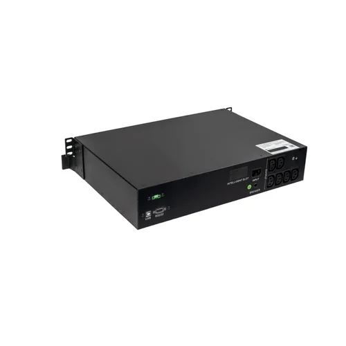 Источник бесперебойного питания Smart-Save SMT Systeme Electric 1000 ВА, монтаж в стойку 2U, 230 В, 6 розеток IEC C13, SmartSlot, AVR, LCD, USB HID