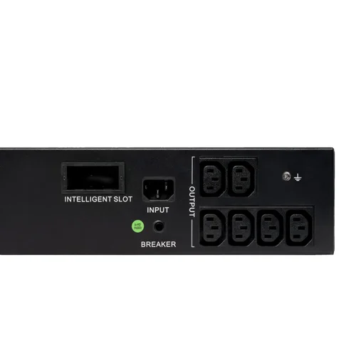 Источник бесперебойного питания Smart-Save SMT Systeme Electric 1000 ВА, монтаж в стойку 2U, 230 В, 6 розеток IEC C13, SmartSlot, AVR, LCD, USB HID