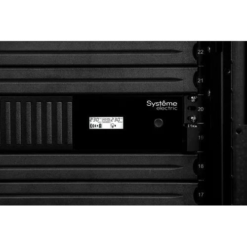 Источник бесперебойного питания Smart-Save SMT Systeme Electric 3000 ВА, монтаж в стойку 2U, 230 В, 8 розеток IEC C13, SmartSlot, AVR, LCD, USB HI