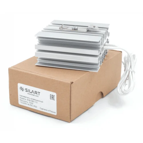 Нагреватель конвекционный SILART, 75 Вт 110-230 V AC/DC SNB-080-110