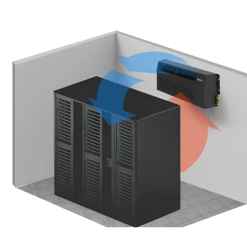 Кондиционер настенный прецизионный, сплит SNR-AC серия WM (12,8 кВт, инвертор, выдув вперёд, возд. охлаждение, SNMP, д-к протечки, др.помпа)