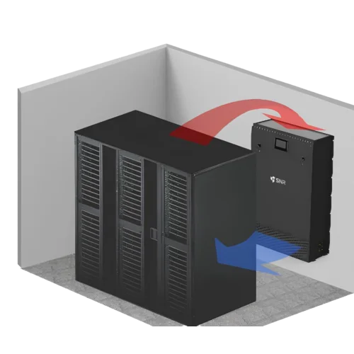 Кондиционер настенный прецизионный, сплит SNR-AC серия WM (12,8 кВт, инвертор, выдув вперёд, возд. охлаждение, нагрев, увлажнение, SNMP, д-к протечки,