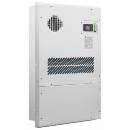 Кондиционер для установки в уличный шкаф, холодопроизводительность 1000Вт, со встроенным электрическим калорифером, 220В переменного тока