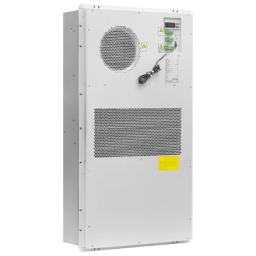 Кондиционер для установки в уличный шкаф, холодопроизводительность 2500Вт, со встроенным электрическим калорифером, 220В переменного тока