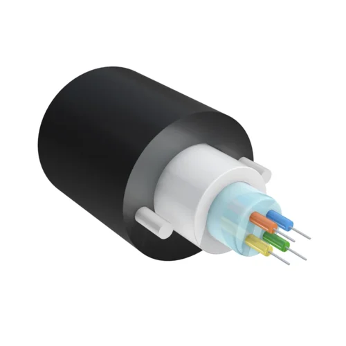 Кабель оптический самонесущий диэлектрический, 4 волокна, 1.5кН, катушка 2км.