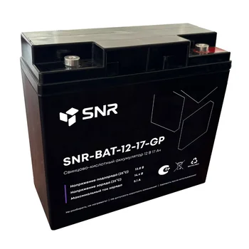Свинцово-кислотный аккумулятор 12 В 17 Ач (SNR-BAT-12-17-GP)