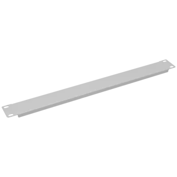 Заглушка 1U в телекоммуникационный шкаф 19", серая