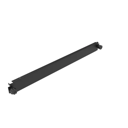 Заглушка 1U в телекоммуникационный шкаф 19", монтаж без инструментов