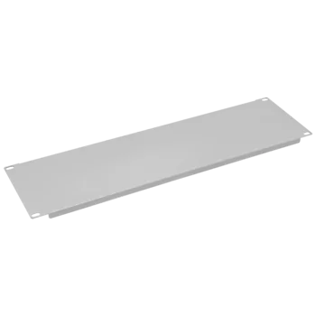 Заглушка 3U в телекоммуникационный шкаф 19", серая