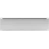 Заглушка 3U в телекоммуникационный шкаф 19", серая