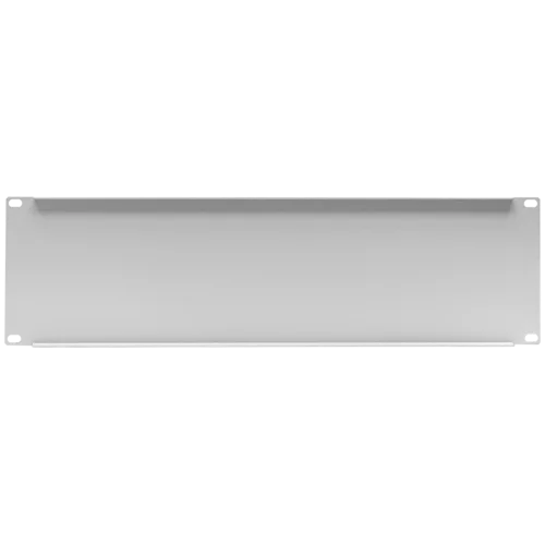 Заглушка 3U в телекоммуникационный шкаф 19", серая