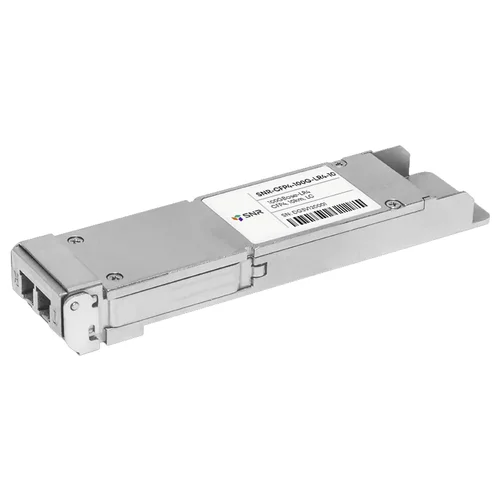 Двухволоконный модуль, CFP4 100GBASE-LR4, разъем LC, дальность до 10км (6dB)