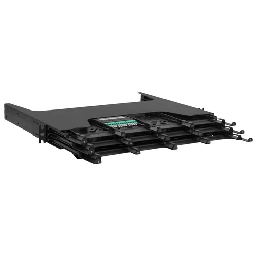 Коммутационная панель 1U под MPO кассеты на 144 порта