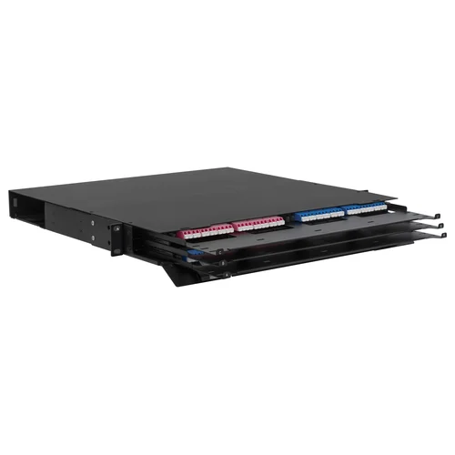 Коммутационная панель 1U под MPO кассеты на 144 порта