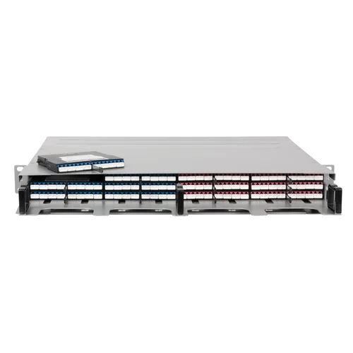 Коммутационная панель 1U под MPO кассеты на 192 порта