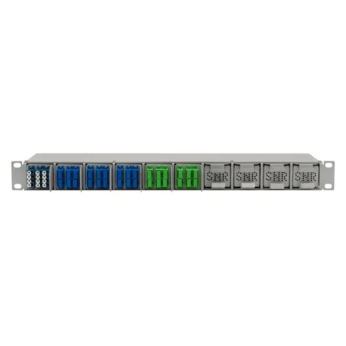 Шасси пассивного оптического отвода SNR-CMT-10-1U, 10 модулей, 1U