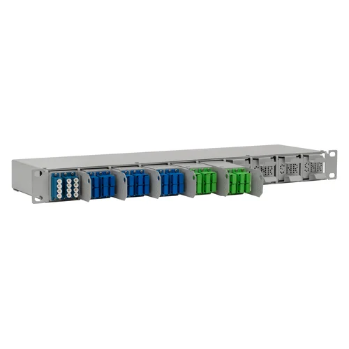 Шасси пассивного оптического отвода SNR-CMT-10-1U, 10 модулей, 1U