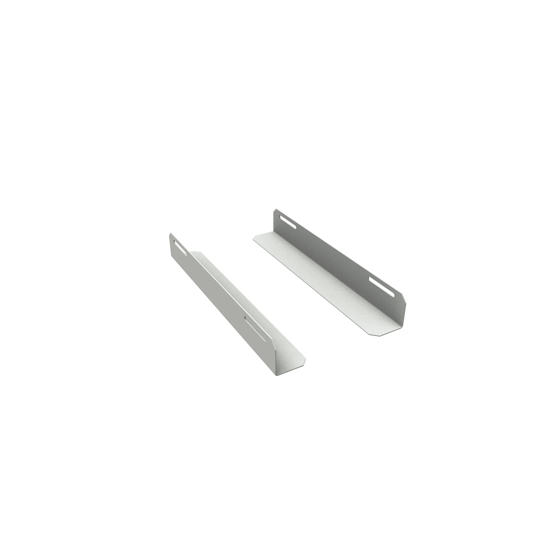 Комплект уголков опорных для шкафа глубиной 450мм (глубина уголка 200мм), распределённая нагрузка 20кг, цвет-серый (SNR-CORNER-04520-20G)