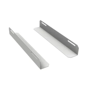 Комплект уголков опорных для шкафа глубиной 600мм (глубина уголка 350мм), распределённая нагрузка 20кг, цвет-серый (SNR-CORNER-06035-20G)