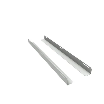 Комплект уголков опорных для шкафа глубиной 1000мм (глубина уголка 710мм), распределённая нагрузка 20кг, цвет-серый (SNR-CORNER-10071-20G)