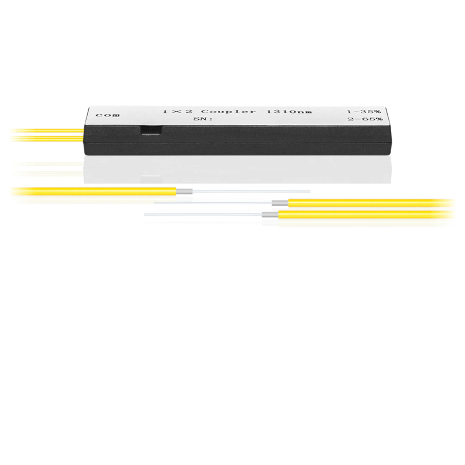 Делитель оптический корпусный трехоконный 1х2-20/80