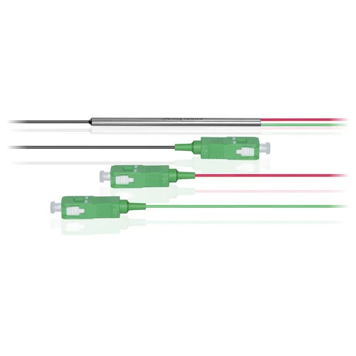 Делитель оптический бескорпусный трехоконный 1х2-20/80 SC/APC