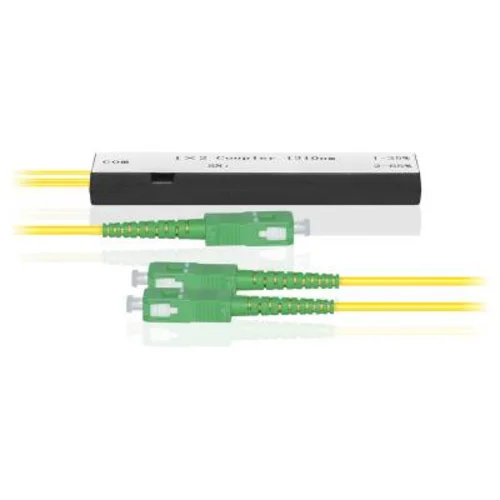 Делитель оптический корпусный трехоконный 1х2-05/95 SC/APC