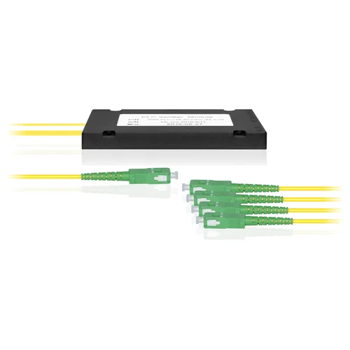 Делитель оптический корпусный трехоконный 1х4 SC/APC