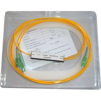 Делитель оптический корпусный single window 1х2 (1550nm) SC/APC in - SC/UPC out