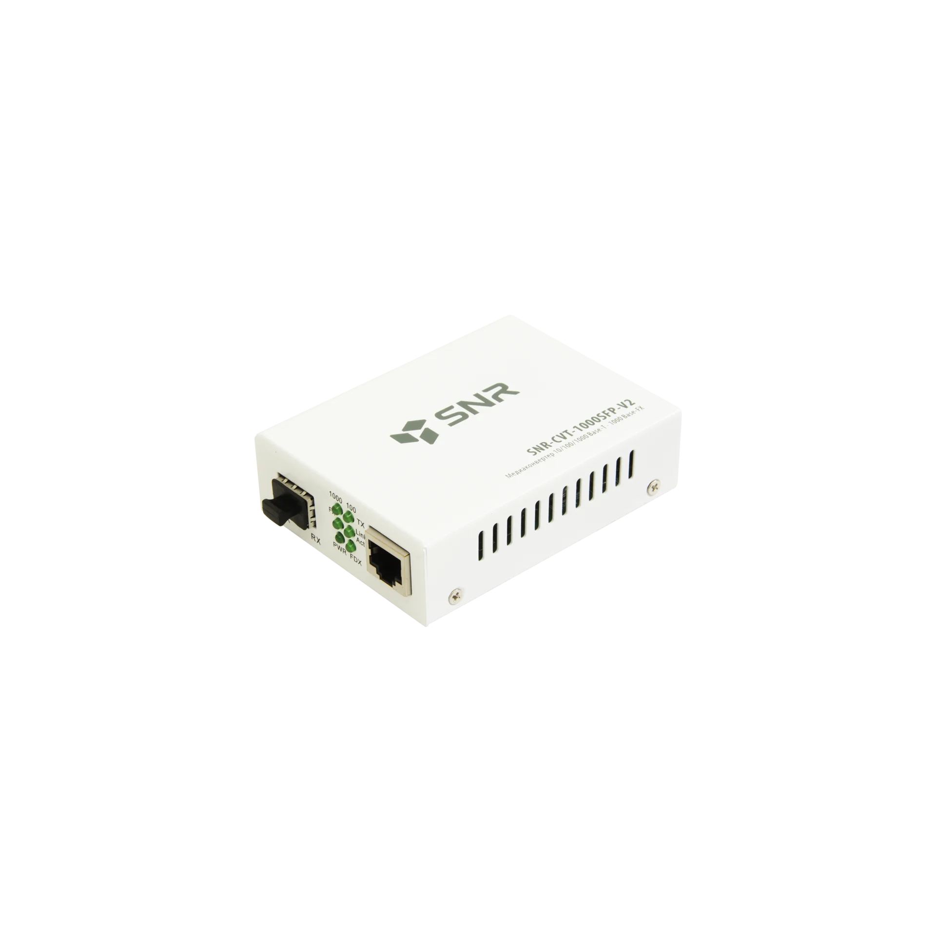 Медиаконвертер 10/100/1000-Base-T / 1000Base-FX с SFP-портом