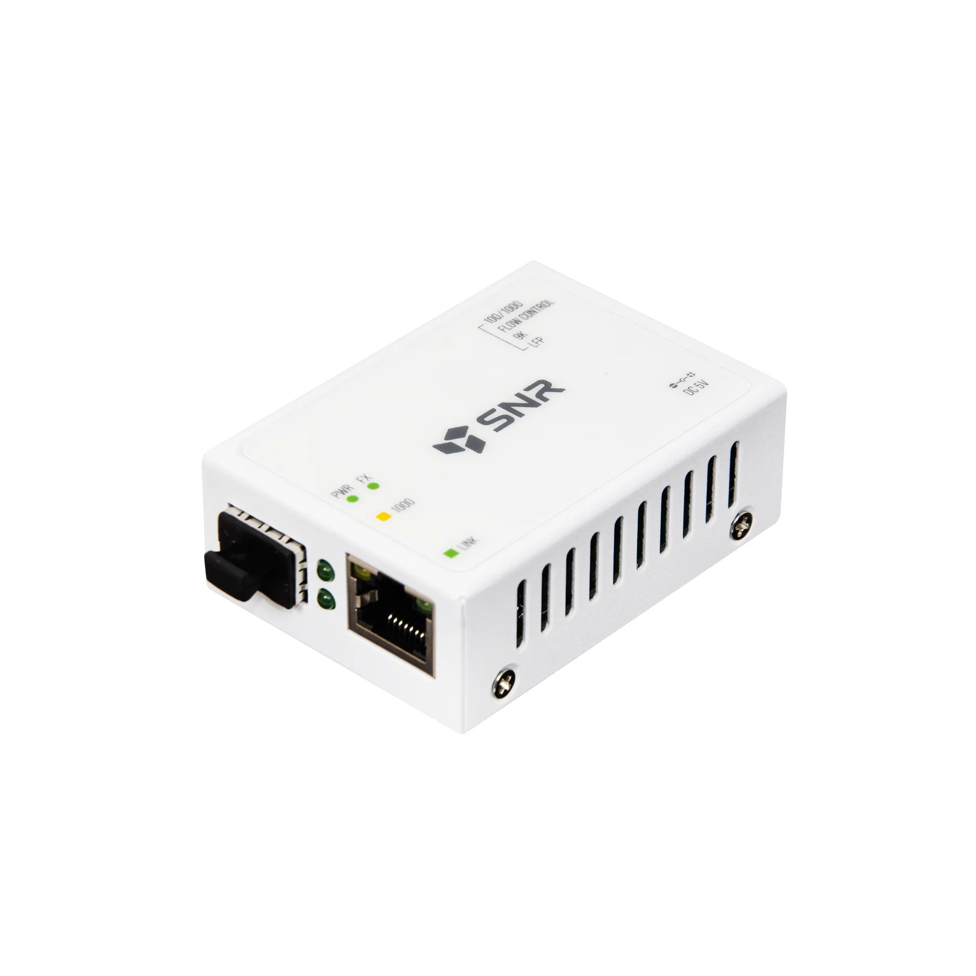 Медиаконвертер 10/100/1000-Base-T / 100/1000Base-FX с SFP-портом