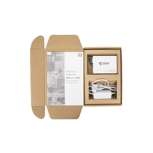 Медиаконвертер 10/100-Base-T / 100Base-FX, Tx/Rx: 1310/1550нм