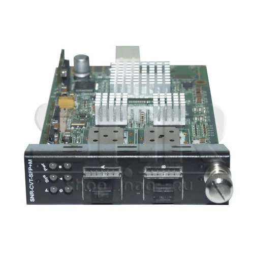 Медиаконвертерная карта SFP+/SFP+ 10G для установки в шасси SNR-CVT-CHASSIS-10G (КОМИССИОННЫЙ)