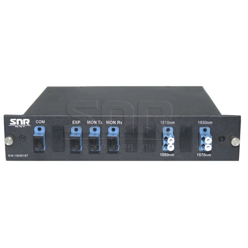 Мультиплексор CWDM одноволоконный 2-канальный, (trx:1550/1530, 1570/1510), Monitor, UPG