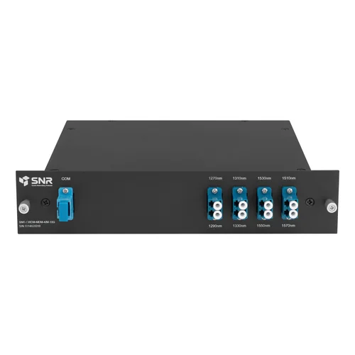 Мультиплексор CWDM одноволоконный 4-х канальный (TRx: 1270, 1290, 1310, 1330, 1530, 1550, 1510, 1570нм)