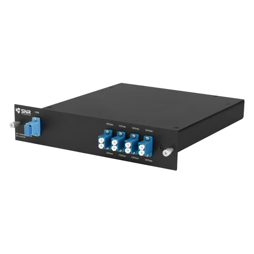 Мультиплексор CWDM одноволоконный 4-х канальный (TRx: 1270, 1290, 1310, 1330, 1530, 1550, 1510, 1570нм)