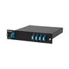 Мультиплексор CWDM одноволоконный 4-канальный (trx:1610-1550, 1470-1530)