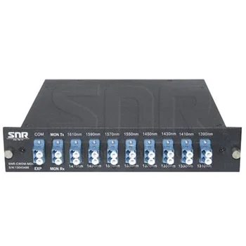 Мультиплексор CWDM одноволоконный 8-х канальный, (trx:1610-1390, 1470-1310), Monitor, UPG