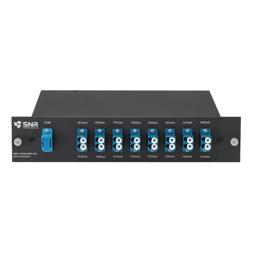 Мультиплексор CWDM одноволоконный 8-канальный (trx:1610-1390, 1470-1310)