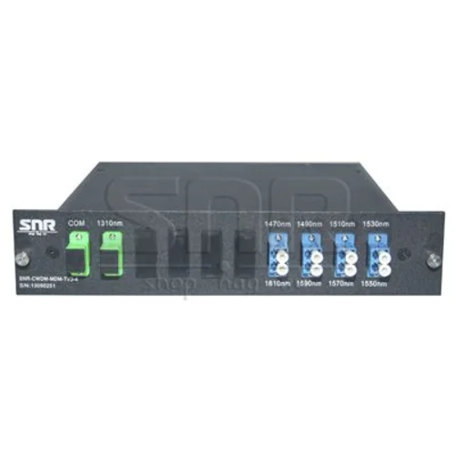 Мультиплексор-Демультиплексор одноволоконный 4-канальный + TV канал 1310нм