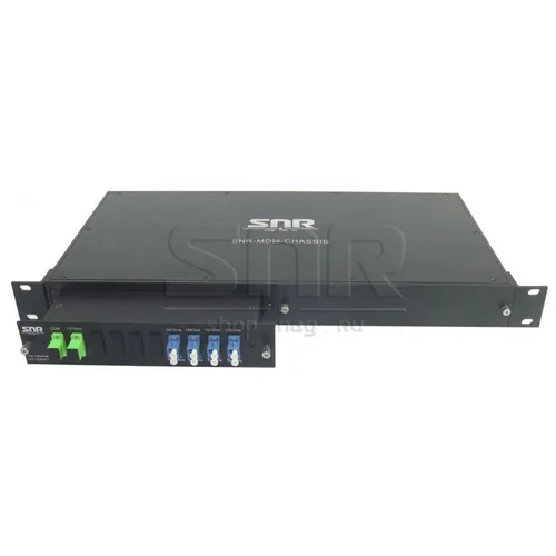 Мультиплексор-Демультиплексор одноволоконный 4-канальный + TV канал 1310нм